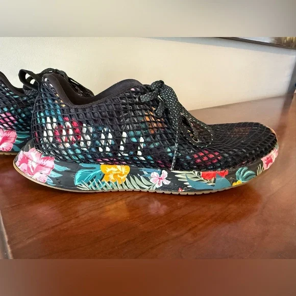 NOBULL Floral Mesh Runner Midnight Tropical 🌺 OG Floral Drop | Trainers W10/M8.5 - Picture 6 of 10